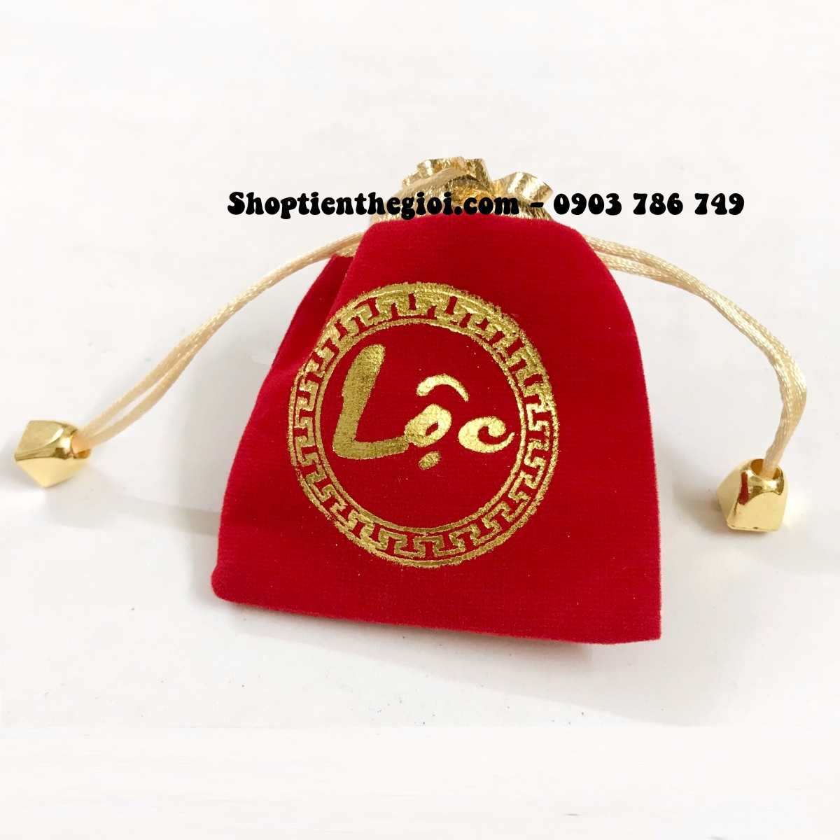Túi Gấm Nhung Chữ LỘC - SP005135